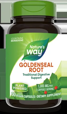 Goldenseal Root 570 mg Nature's Way, 30 capsule, Secom