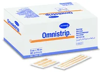 Plasturi sub forma de stripuri sterile, 6x76 mm, 50x3 bucati, Omnistrip