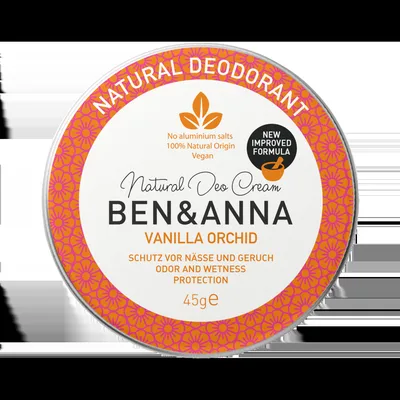 Deodorant natural crema Vanilla Orchid, 45g, Ben&Anna