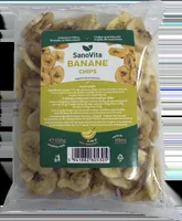 Chips de banana, 150g, SanoVita