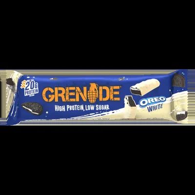 Baton proteic Oreo White, 60g, Grenade