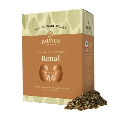 Ceai renal si vezica urinara Retete Traditionale, 180g, Faunus Plant