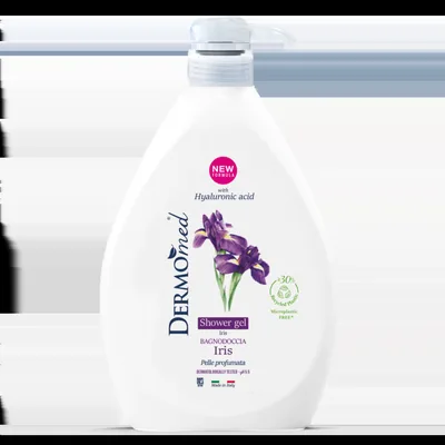Gel de dus cu iris cu dispenser, 1000ml, Dermomed