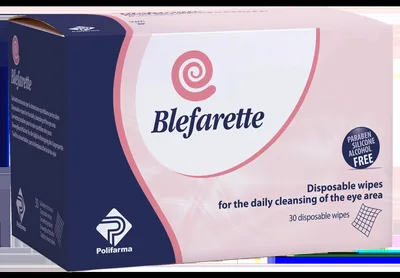 Servetele de unica folosinta pentru curatarea zilnica a zonei ochilor Blefarette, 30 bucati, NaturPharma