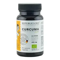 Curcuma ecologica 405mg, 60 capsule, Republica Bio