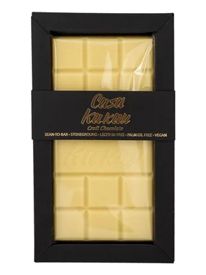 Ciocolata vegana alba, 70g, Casa Kakau
