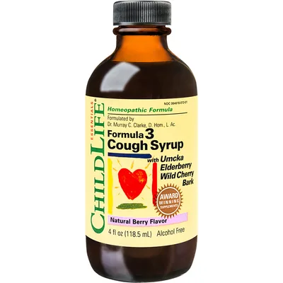 Sirop pentru tuse Cough Syrup ChildLife Essentials, 118.5ml, Secom
