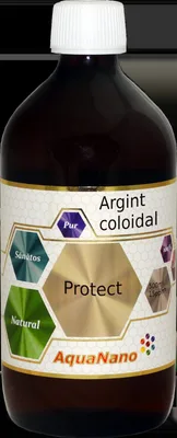 Argint Coloidal Protect 15 ppm AquaNano, 480ml, Aghoras