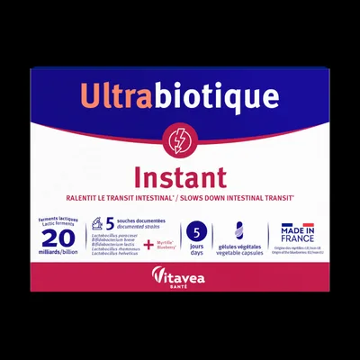 Probiotic pentru diareea acuta Instant, 10 capsule, Ultrabiotique