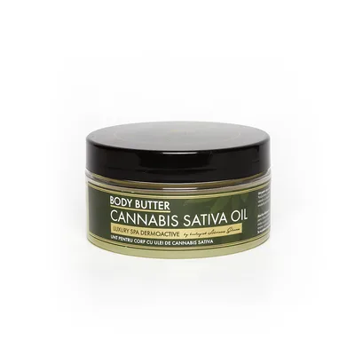 Unt de corp cu extract de ulei de cannabis Luxury SPA Dermoactive, 300ml, Lotus Cosmetics
