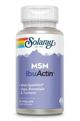 MSM IbuActin, 30 capsule vegetale, Secom