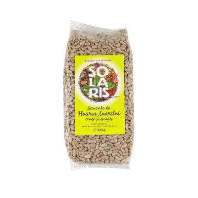 Seminte de floarea soarelui crude si decojite, 150g, Solaris