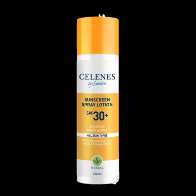 Spray lotiune pentru protectie solara Herbal SPF30, 150ml, Celenes
