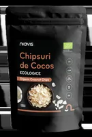 Chipsuri de cocos ecologice, 125g, Niavis
