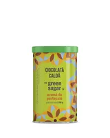 Ciocolata calda cu green sugar si aroma de portocale, 250g, Laboratoarele Remedia