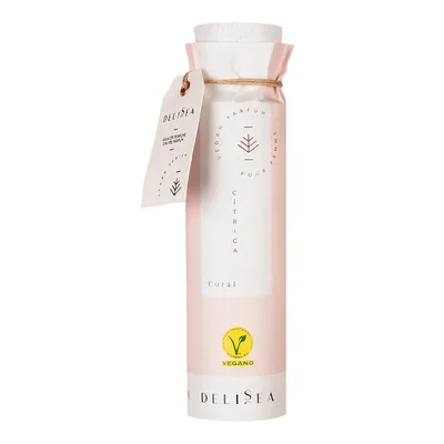 Apa de parfum vegan cu note citrice pentru dama Coral, 30ml, Delisea