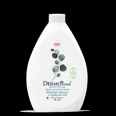Rezerva Sapun lichid crema cu mosc alb, 1000ml, Dermomed