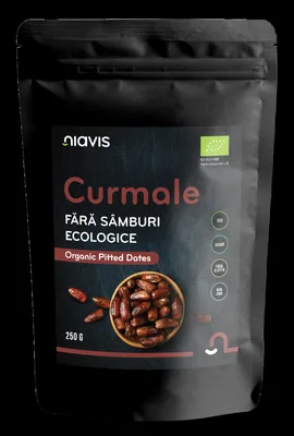 Curmale fara samburi ecologice, 250g, Niavis
