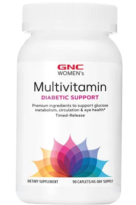Multivitamine pentru femei suport diabetic, 90 tablete, GNC