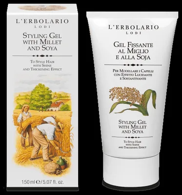 L'Erbolario Gel de par Millet & Soya, 150ml