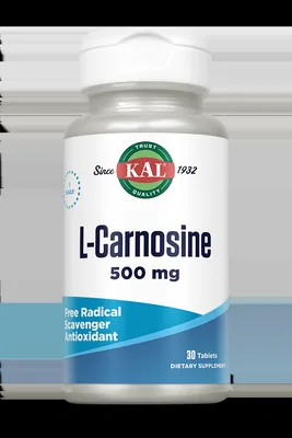 L-Carnosine 500 mg KAL, 30 tablete, Secom