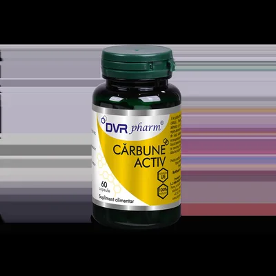 Carbune Activ, 60 capsule, DVR Pharm