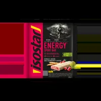 Batoane energizante cu merisoare si stafide High Energy Bar Antiox, 3 x 40g, Isostar