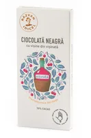 Ciocolata neagra 70% cacao cu visine din visinata, 80g, Razvan Idicel