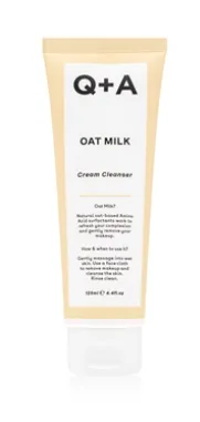 Crema demachianta cu lapte de ovaz, 125ml, Q+A