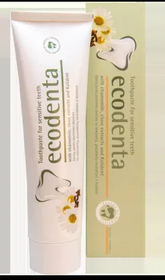 Pasta de dinti pentru dinti sensibili cu extract de musetel, cuisoare si kalident, 100ml, Ecodenta
