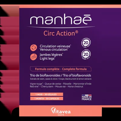 Circ Action, 30 capsule, Manhae