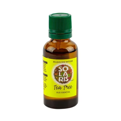 Ulei esential de tea tree, 10ml, Solaris