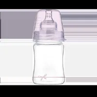 Biberon sticla fete Diamond Glass Baby Shower, 250ml, LOVI