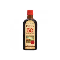 Bitter 50 plante cu ganoderma, 200ml, Dacia Plant