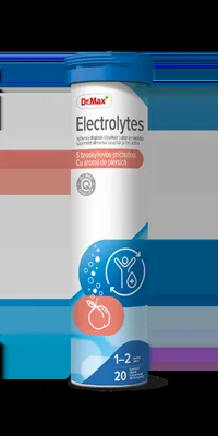 Dr.Max Electrolytes, 20 comprimate efervescente