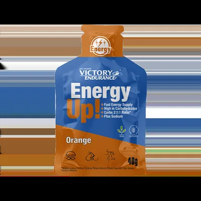 Gel energizant cu aroma de portocale Energy UP Gel, 40g, Weider