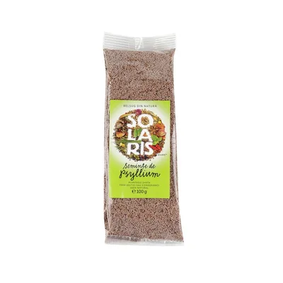 Seminte de Psyllium, 100 g – Solaris