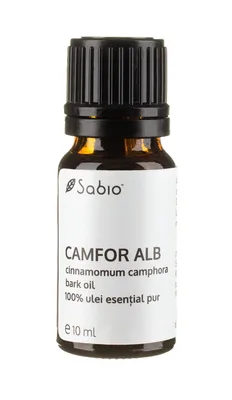 Ulei esential de comfort alb (cinnamomum camphora), 10ml, Sabio
