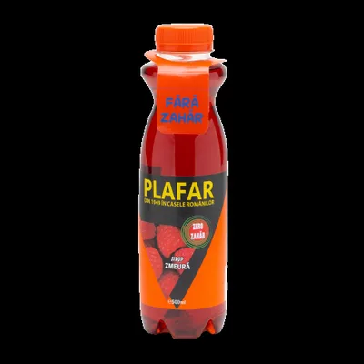 Sirop de zmeura zero zahar, 500ml, Plafar