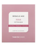 Masca de fata din bumbac Miracle Age, 25ml, Thank You Farmer