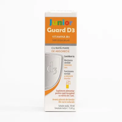 Junior Guard D3 500UI, 10ml, Evital