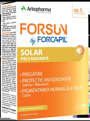 Forsun by Forcapil Solar, 30 capsule