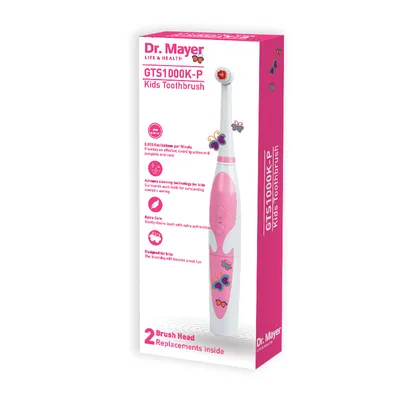 Periuta electrica copii GTS1000K Pink, 1 bucata, Dr.Mayer