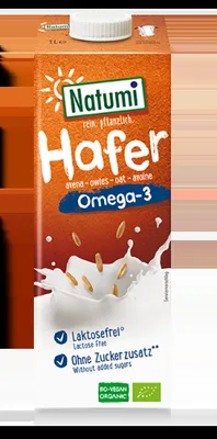 Bautura Bio din ovaz cu Omega 3, 1l, Natumi