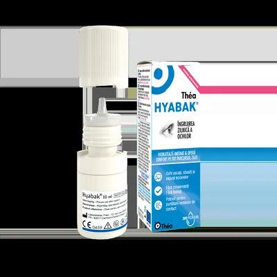 Hyabak solutie oftalmica 0.15%, 10ml, Thea