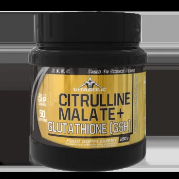L-Citruline Malate + Glutathione Gsh, 250g, Vitabolic