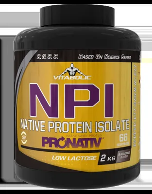NPI Pronativ cu aroma Black Cookies, 2kg, Vitabolic