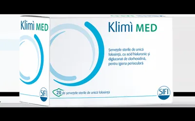 Klimi MED Servetele umede, 20 bucati, SIFI