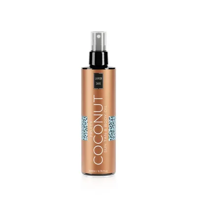 Ulei de corp Sun Tan Oil Fruity Coconut, 200ml, Lavish Care