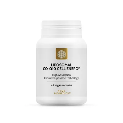 Liposomal CO-Q10 Cell Energy, 45 capsule, Novo Biomedics